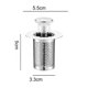 thumbnail image 2 of 1 tapón para fugas de lavabo, núcleo de plástico Y1., 2 of 8
