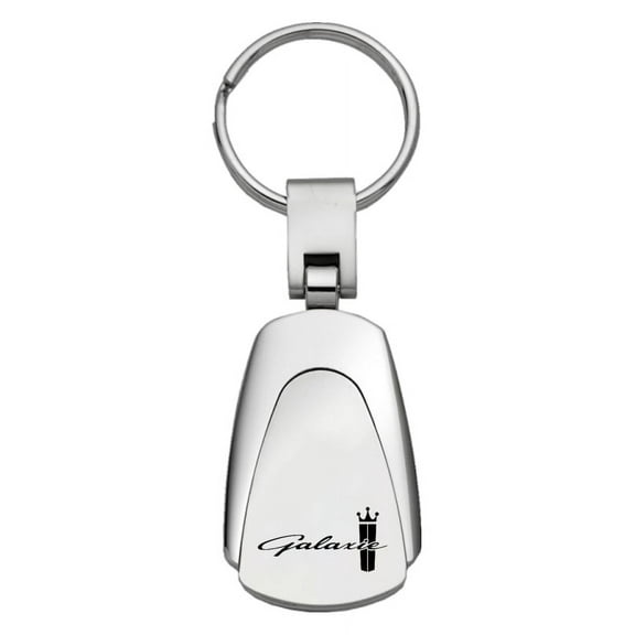 Ford Galaxie Teardrop Key Chain (Silver)