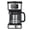 Black-CM-135ES2, variant on VIMUKUN Single Serve Coffee Maker for K-Cup Pod and Ground Coffee, 6 to 14 oz Brew Sizes, 40 oz Removable Water Reservoir, Single Cup Coffee Brewer with Self-cleaning Function