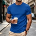 thumbnail image 2 of Dresfit Men's Shirts Short Sleeve Crew Neck Athletic Shirts Summer 2026 Breathable Workout T Shirts Muscle Fit Big and Tall Quick Dry Basic Tees M, 2 of 6