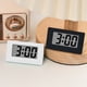 thumbnail image 1 of Despertador digital moderno con Snooze - Reloj de escritorio de plástico blanco para dormitorio y oficina - 5,9x2,7x3,5 cm, 1 of 6