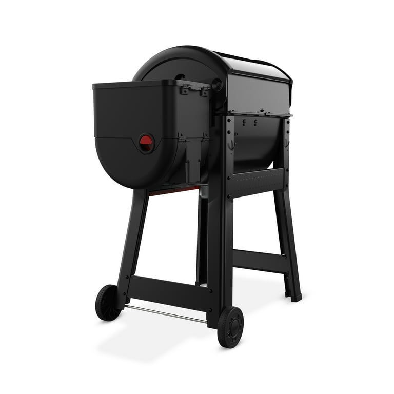 Weber Smoque Pellet Grill, 22 Inch Wood Fired Pellet Smoker with