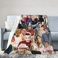 thumbnail image 2 of Blanket Heath Ledger Soft and Comfortable Wool Fleece Throw Blankets for Sofa Office car Camping Yoga Travel Home Decoration Cozy Plush Beach Blanket Gift, 2 of 9