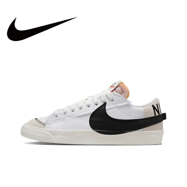 Neck BLAZER LOW '77, zapatillas Retro neutras VINTAGE, zapatos de tablero7406