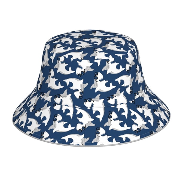 Balery Shark Sombreros para el sol para hombre y mujer, sombrero de pescador con UPF 50+