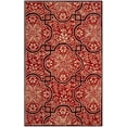 thumbnail image 2 of SAFAVIEH Martha Stewart French Painted Avignon Geometric Wool Area Rug, Vermillion, 4'x6', 2 of 6