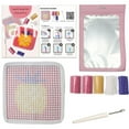 thumbnail image 4 of Latched Hook Kits Coasters Knitting Kits Fruit Coasters Making Kits Latched Hook Coasters Kits for Starter Adults Children, 4 of 9