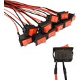 thumbnail image 3 of Ac 6a/250v 10a/125v 2 Solder Spst On/off Mini Boat Wired Rocker Switch 2pin Toggle Spst Switch Snap With Lines, 3 of 4