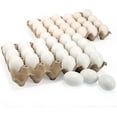 thumbnail image 6 of Joyfy 24 Pcs Easter Egg,2.36" Easter Unpainted White Eggs Wooden Decorating for Kids DIY Paint Your Own Egg Decor,Easter Craft,Easter Eggs Hunt,Easter Basket Stuffers,School Activities Supplies, 6 of 8