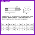 thumbnail image 3 of M6 M8 M10 Male to Female Hex Standoff PCB Motherboard Rack Stud Mount Spacer Column 304 Stainless Steel Screws Bolts Standoffs, 3 of 4