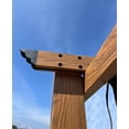 thumbnail image 3 of Senfot 10'x13' Aluminum Pergola with Retractable Canopy Outdoor Patio Sun Shade Cover for Deck Backyard Garden, 3 of 9