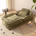 thumbnail image 6 of TTG Small Foldable Lazy Sofa Tatami Convertible Sofa Bed, Coffee, 6 of 7