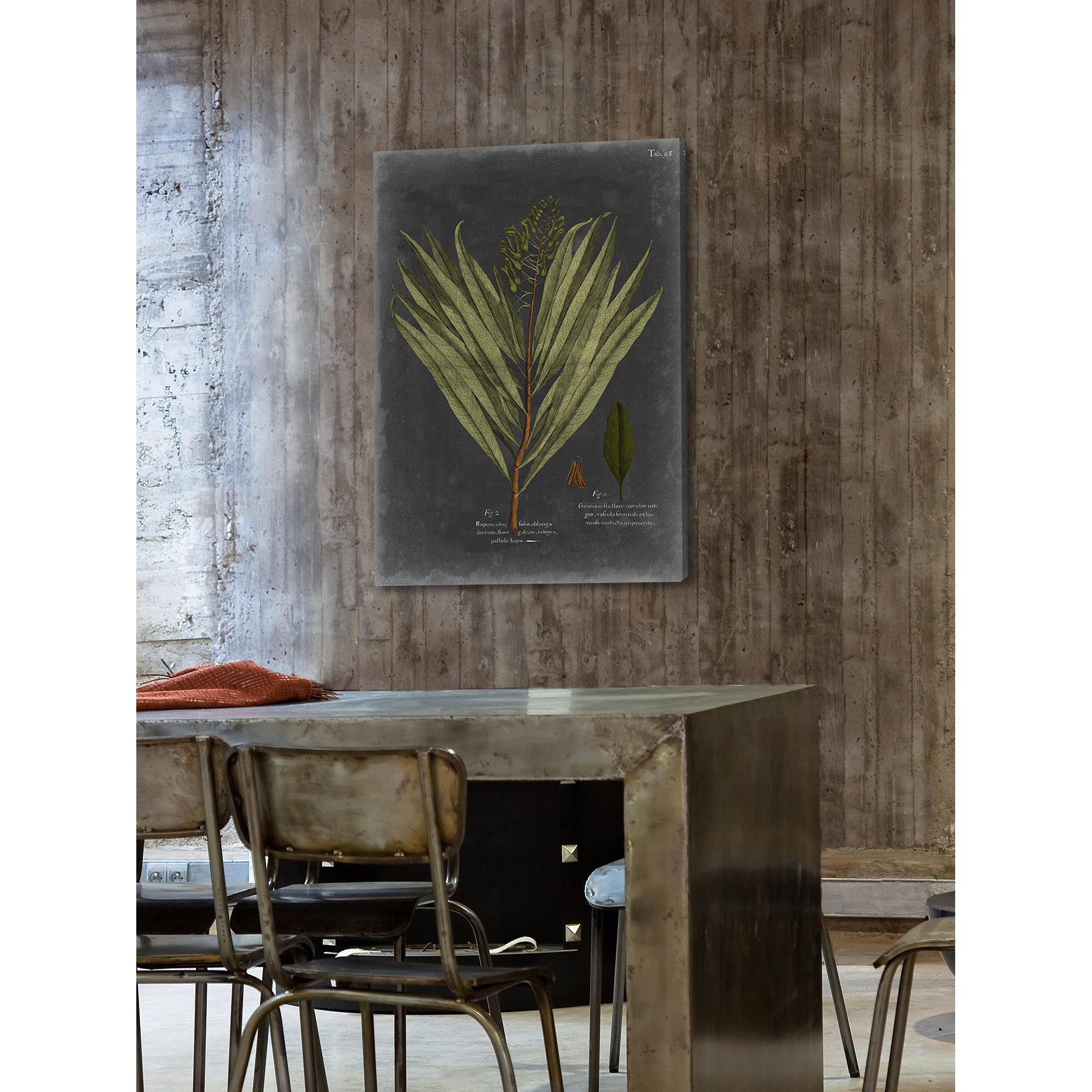 Marmont Hill "Foliage Dramatique II" Painting Print on Wrapped Canvas
