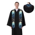 thumbnail image 4 of Zufioo Underwater Dolphin Print Graduation Shawl Ribbon, Graduation Ribbon for Male and Female Graduates-Sharp Corner, 4 of 7