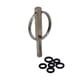 thumbnail image 5 of Llave para máquina de café, tornillo de cabeza ovalada para herramienta de acero inoxidable Jura Capresso 316, 5 of 5