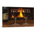 thumbnail image 1 of ARTCANVAS Red Wine In Glass Restaurant decor Canvas Art Print - Size: 60" x 40" (1.50" Deep) (3-Piece), 1 of 9