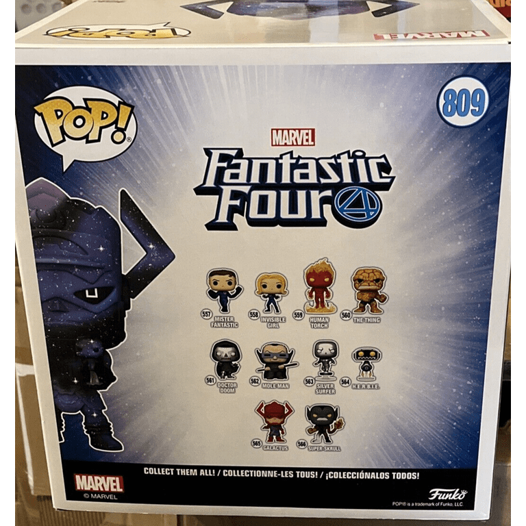 Funko POP! Marvel Fantastic Four 10 Inch Galactus with Funko POP! Marvel Fantastic Four 10 Inch Galactus with