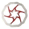 thumbnail image 3 of Bicycle MTB 160/180mm Stainless Rotors Disc Bike Brake Rotor Red 160, 3 of 9