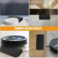 thumbnail image 3 of 2pcs Rubber Threshold Ramp Threshold Ramp Pad Rise Doorway Plastic Threshold Strip for Wheelchair Scooter, Black, 3 of 8