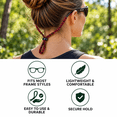 thumbnail image 5 of ZHUYING Sports Glasses Strap Adjustable Sunglasses Cord Retainer Safety Eyeglass Lanyard, Pack of 12, 5 of 8