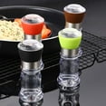 thumbnail image 5 of Pepper Grinder Manual Spice Bottle | Plastic Hand Grinder for Salt Pepper Herbs | Adjustable Coarseness | Compact Lightweight Modern Design | Household Kitchen Seasoning Tool | 1 Piece, 5 of 8