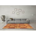 thumbnail image 3 of Ahgly Company Indoor Rectangle Abstract Brown Modern Area Rugs, 4' x 6', 3 of 4