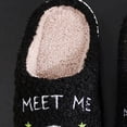 thumbnail image 1 of Pantufla Zapatilla Mujer Hombre Meet Me At Midnight Winter (36-37 Tamaño de ajuste 35-36 pies) Negro Wdftyju Tenis De Mujer Tenis De Hombre, 1 of 5