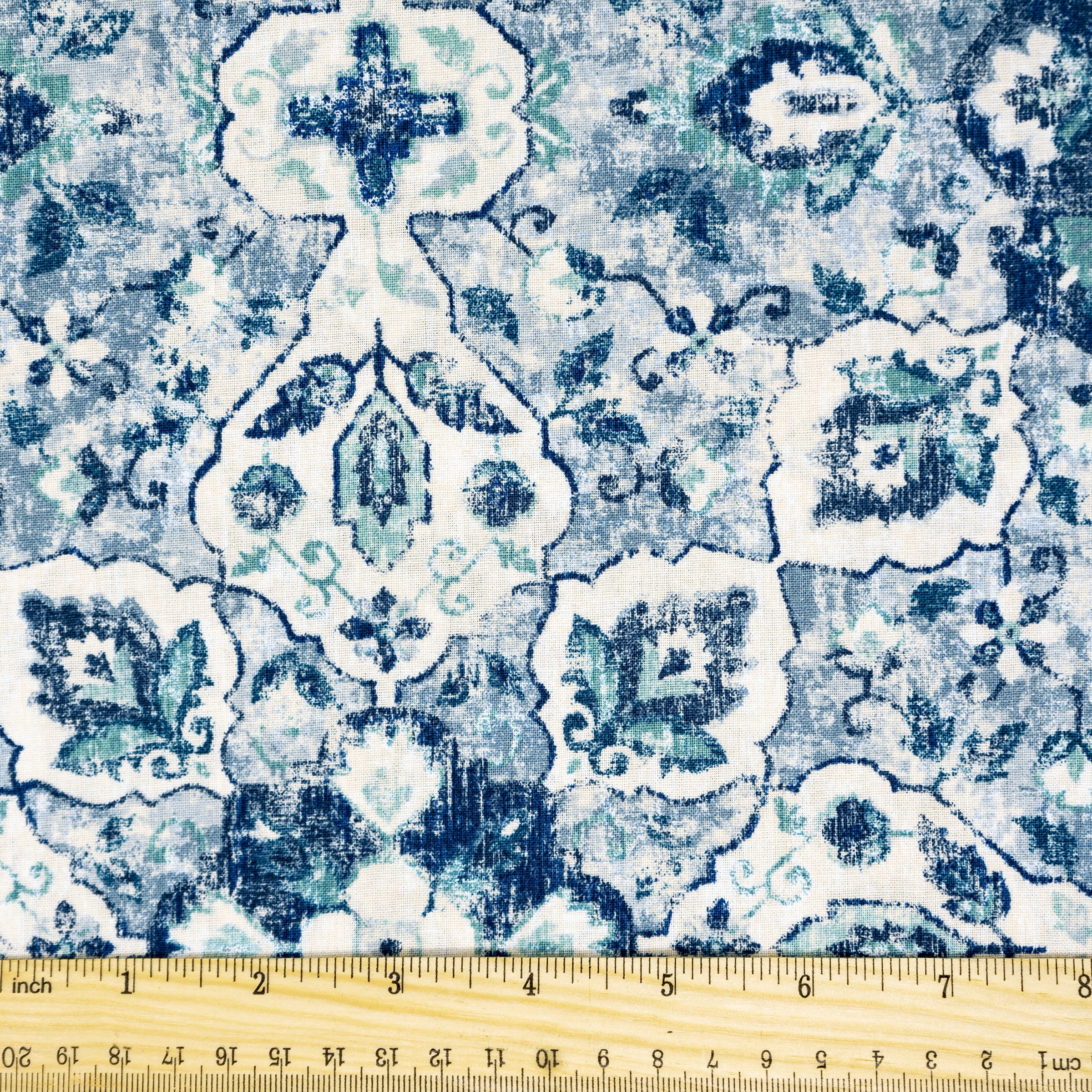 (2 pack) Waverly Inspirations 1 Yard Cut 100% Cotton Prints Fabric Magic Carpet 44" Wide for Quilting & Sewing