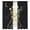 Black,Silver,ChalkWhite,Slate, variant on Halloween Sheer Curtains 63 Inches Long, Vintage Funny Skulls Bone Ghost Rustic Farmhouse Light Filtering Window Curtains for Living Room, Rod Pocket Voile Sheer Curtain Drapes, 52"W x 63"L, 2 Panels