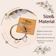 thumbnail image 5 of Elphaba Galinda Thank You Gifts for Women: Teacher Appreciation Gifts for Women, Teacher Gifts Natural Rainbow Stone Bracelet with Message Card for Appreciation Week from Student, 5 of 7
