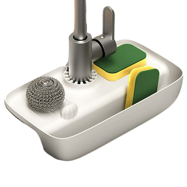 Silicone Kitchen Faucet Mat For Sink Sponge Drain rack Foldable