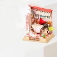 thumbnail image 3 of Artesanía Creative Dollhouse Muebles Conjunto Cottage 3D Puzzles Cumpleaños Juguete Baño Sunnimix Casa de muñecas artesanal, 3 of 6