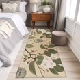 thumbnail image 4 of 2'x6' Rug Runners for Hallways Kitchen, Vintage Botanical Non Slip Entryway Beside Floor Carpet Runner, Farmhouse Floral Spring Washable Laundry Room Bedroom Throw Rugs Mat for Family Pet, 4 of 8