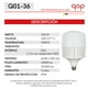 thumbnail image 3 of Qop Foco Led E26 100w  Con Aro E40, 3 of 3