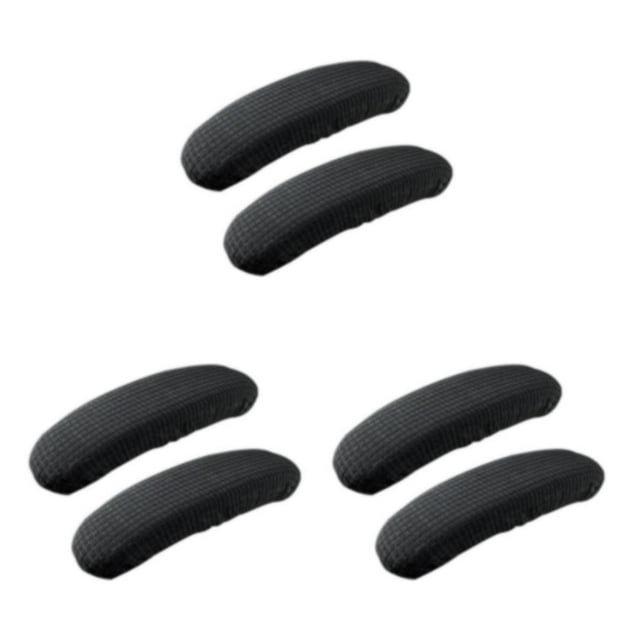 Guardoinrt Washable Office Chair Armrest Covers Wear-resistant Easy To Install Wide Application Made black 3Set