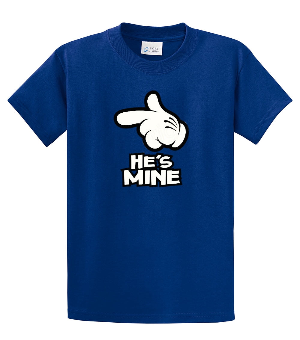 He's Mine with Finger Pointing Tee Shirt Black - Picture 50 of 53
