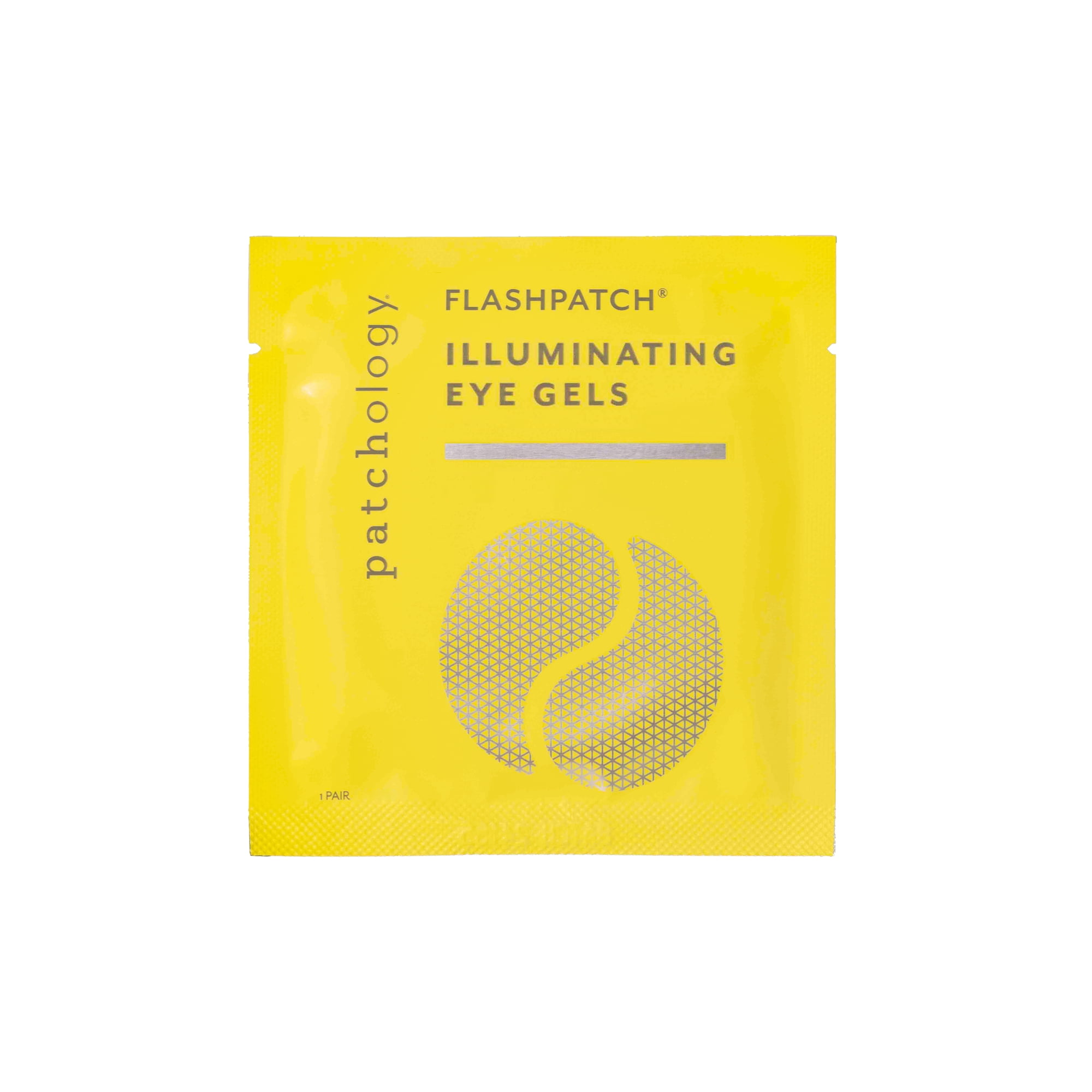 Patchology FlashPatch Illuminating Under Eye Face Mask Gels Single Pack