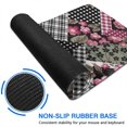 thumbnail image 6 of Long Mouse Pads for Desk,Pioneer Flower Floral Print Pattern Desk Mats on Top Of Desks, Desk Mouse Pad Extra Large with 3mm Non-Slip Base and Stitched Edge for Gaming,Office,Work,Home 31.5"x11.8", 6 of 6