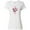 AA-White, variant on Inktastic He is Risen Pink Plaid Cross Women's T-Shirt