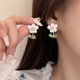 thumbnail image 1 of Pendientes De Plata S925 Chapados En Para Dulces Mujeres Niñas Accesorio, 1 of 4