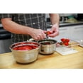 thumbnail image 3 of Küchenprofi Stainless Steel Kuchenprofi Silicone Bottom Non-Slip Mixing Bowl, 2.75 Quart, 3 of 5