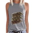 thumbnail image 1 of Tops casuales sexy de verano sin mangas para mujer Tops de chaleco sin mangas con estampado regular Fridja  gh2666, 1 of 5