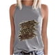 thumbnail image 1 of Camiseta Sin Mangas Para Mujer Tops Sin Mangas Blusa Casual Chaleco de Impresión Regular Erógeno Odeerbi ODB161741, 1 of 5