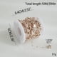 thumbnail image 1 of Electroplated Bead Chain Christmas Tree Decoration DIY Material Hanging Christmas Scene Layout, 1 of 2