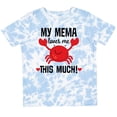 thumbnail image 3 of Inktastic My Mema Loves Me Grandson Boys or Girls Toddler T-Shirt, 3 of 5