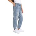 thumbnail image 2 of Jordache Girls Utility Denim Joggers, Sizes 6-18, 2 of 5