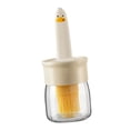 thumbnail image 2 of Cepillo contenedor de aceite, dispensador de aceite con cepillo para condimentar salsas y condimentos Beige, 2 of 9
