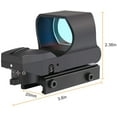 thumbnail image 3 of Reflex Sight, Multiple Reticle System Red Dot Sight with Picatinny Rail Mount, Absolute Co-Witness, 3 of 6