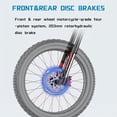 thumbnail image 6 of 50MPH Freego X2Pro Electric Motorcycle for Adults 6000W(Peak) Motor 60V/30Ah Battery 19x2 Full Suspension/Four-Piston Hydraulic Brake, 6 of 9
