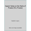 Capers' Notes on the Marks of Prussia (R.S, Prussia) [Hardcover - Used]